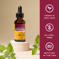 Thumbnail for Image 6 of Herb Pharm Organic Ashwagandha Liquid Extract 4 oz