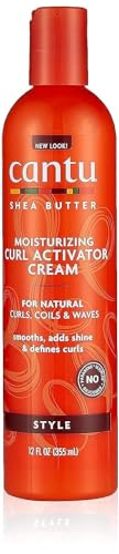Image 1 of Default Title for the product Cantu Shea Butter for Natural Hair Moisturizing Curl Activator Cream, 12 Fl Oz