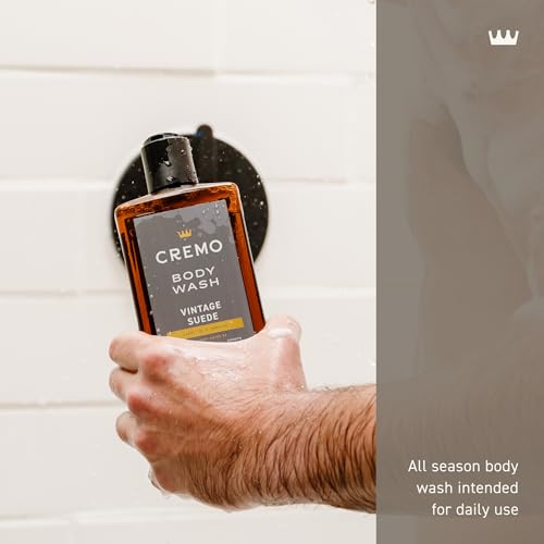 Image 6 of Cremo Body Wash for Men, Vintage Suede, 32 Fl Oz