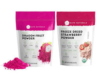Thumbnail for Image 1 of Default Title for the product Kate Naturals Dragon Fruit Powder & Strawberry Powder Bundle (4oz each)
