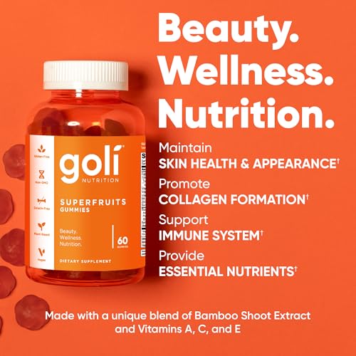 Image 4 of Goli Superfruits Beauty Gummies with Bamboo Silica