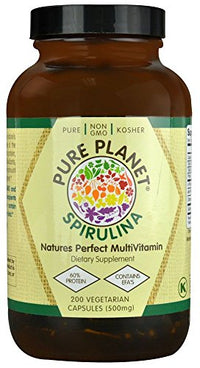 Thumbnail for Image 1 of Default Title for the product PURE PLANET 100% Pure Spirulina, 200 CT