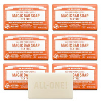 Thumbnail for Image 1 of 5 Ounce (Pack of 6) for the product Dr. Bronner's Pure-Castile Bar Soap
