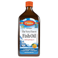 Thumbnail for Image 1 of Default Title for the product Carlson The Very Finest Fish Oil, 1600 mg, Omega-3s, 500 mL (16.9 Fl Oz)