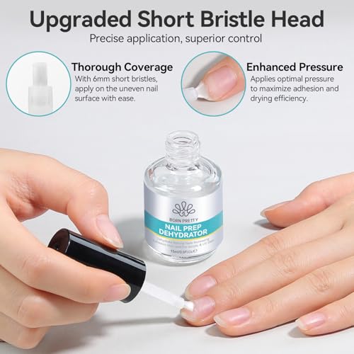 Image 4 of Born Pretty Nail Prep Dehydrate & Bond Nail-Primer Set 15ml
