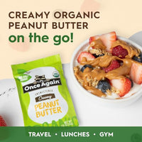Thumbnail for Image 2 of Once Again Organic Peanut Butter Packets Single Serve - 1.15oz, 10 Pack