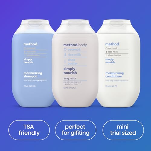 Image 5 of Method Body Wash and Hair Care Gift Set, Simply Nourish, 3.4 fl oz