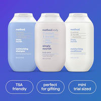 Thumbnail for Image 5 of Method Body Wash and Hair Care Gift Set, Simply Nourish, 3.4 Fl Oz (Pack of 18)