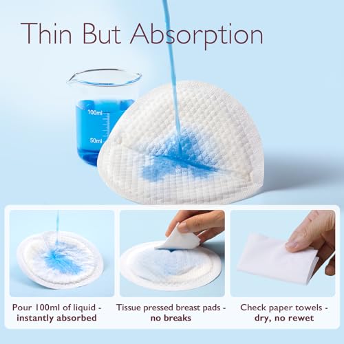 Image 3 of Momcozy Ultra-Thin Disposable Nursing Pads, Ultra-Absorbent No-Leak, 120PCS