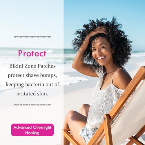 Image 4 of Bikini Zone Day or Night Ingrown Hair Patches, 20 Ct, 2 Pack