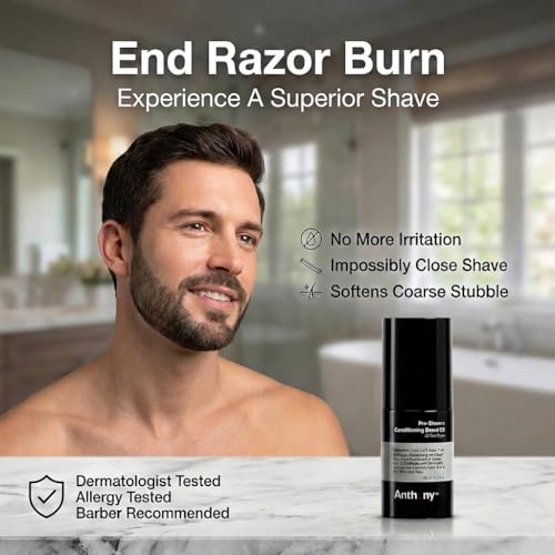 Image 4 of Anthony Pre-Shave and Conditioning Beard Oil, 2 Fl Oz