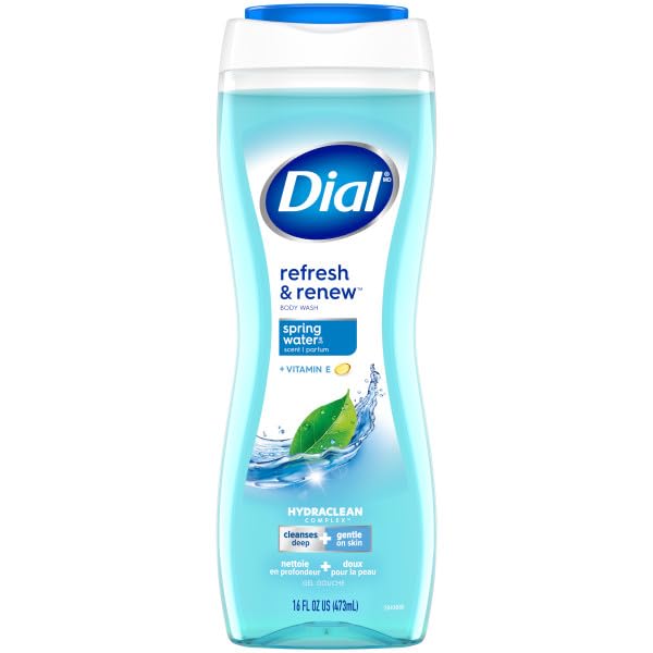 Image 2 of Dial Body Wash Refresh & Renew Spring Water 16 fl oz Pack of 6