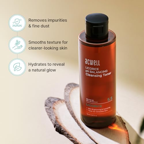 Image 4 of ACWELL Licorice pH 5.5 Balancing Cleansing Toner, 5.07 fl oz