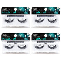 Thumbnail for Image 1 of Default Title for the product Ardell False Eyelashes 120 - Black, Natural Look Strip Lashes, Reusable - 4 Pack