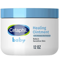 Thumbnail for Image 1 of Default Title for the product Cetaphil Baby Healing Ointment Diaper Rash Cream, Sensitive Skin, 12oz