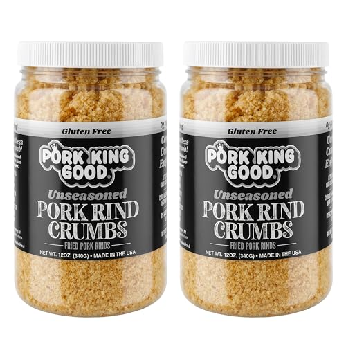 Image 1 of Default Title for the product Pork King Good Unseasoned Pork Rind Panko Bread Crumbs 2 Pack, Gluten Free