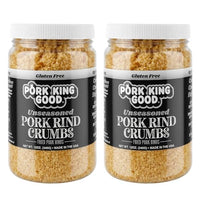 Thumbnail for Image 1 of Default Title for the product Pork King Good Unseasoned Pork Rind Panko Bread Crumbs 2 Pack, Gluten Free