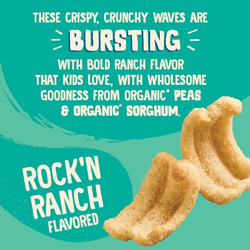 Image 3 of Earth's Best Veggie Waves Ranch Multipack, 2.25 Oz (Pack of 5)