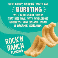 Thumbnail for Image 3 of Earth's Best Veggie Waves Ranch Multipack, 2.25 Oz (Pack of 5)