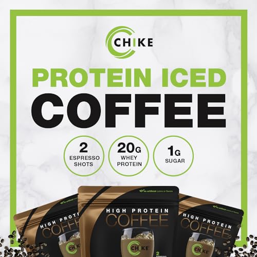 Image 5 of CHIKE Mocha High Protein Iced Coffee, 15.3 Ounce
