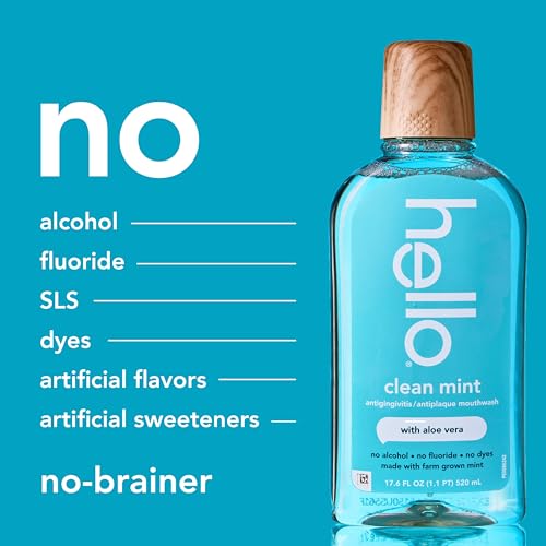Image 7 of hello Antiplaque Whitening Toothpaste and Clean Mint Mouthwash Bundle Pack