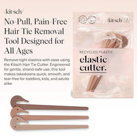 Thumbnail for Image 3 of Kitsch Elastic Hair Tie Cutter Tool - 3pc Set
