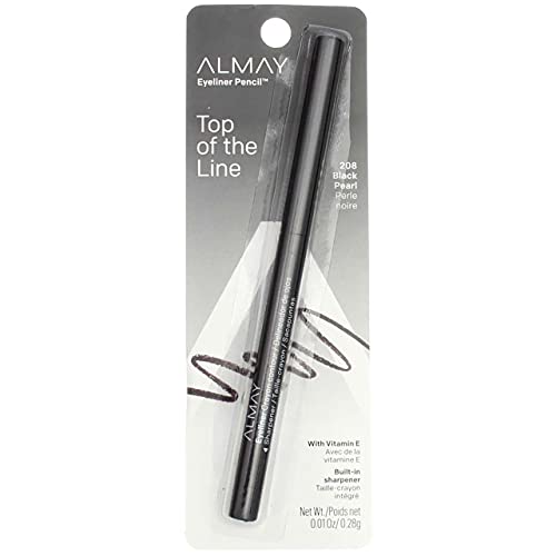 Image 4 of Almay Top of the Line Eyeliner Pencil, Black Pearl, 0.01 oz (Pack of 4)