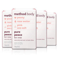 Thumbnail for Image 1 of Default Title for the product Method Bar Soap, Pure Peace, 6 oz, 4 pack