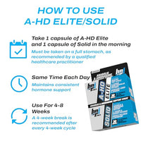 Thumbnail for Image 2 of BPI Sports A-HD Elite/Solid Testosterone Booster for Men - 30 Servings - 550mg