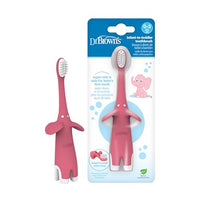 Thumbnail for Image 12 of Pink / 1 Count (Pack of 12) for the product Dr. Brown's Infant-to-Toddler Toothbrush and Toothpaste Set