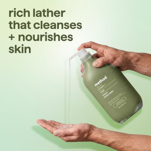 Image 6 of Method Men’s Body Wash, Juniper + Sage, 28 fl oz