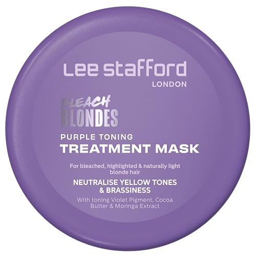 Image 1 of Default Title for the product Lee Stafford Bleach Blondes Purple Toning Hair Mask Cocoa Butter 6.7Fl Oz