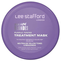 Thumbnail for Image 1 of Default Title for the product Lee Stafford Bleach Blondes Purple Toning Hair Mask Cocoa Butter 6.7Fl Oz