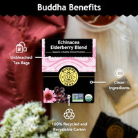 Thumbnail for Image 5 of Buddha Teas Organic Echinacea Elderberry Blend Herbal Tea Caffeine Free