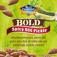 Thumbnail for Image 5 of Blue Diamond Almonds Spicy Dill Pickle Flavored Snack Nuts, 6 Oz Resealable Can Pack of 2