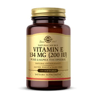 Thumbnail for Solgar Vitamin E Alpha Softgels 200 IU 100 S Gels