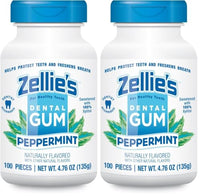 Thumbnail for Image 10 of Peppermint / 100 Count (Pack of 2) for the product Zellie's 100% Xylitol Chewing Gum