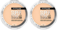 Thumbnail for Image 24 of SUPERSTAY POWDER 220 / 0.2 Ounce (Pack of 2) for the product MAYBELLINE Super Stay Up To 24HR Hybrid Powder-Foundation