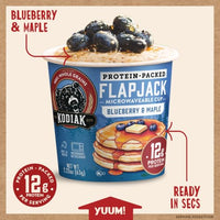 Thumbnail for Image 4 of KODIAK CAKES Pancake On the Go, Blueberry and Maple, 2.16 Ounce (Pack of 12)