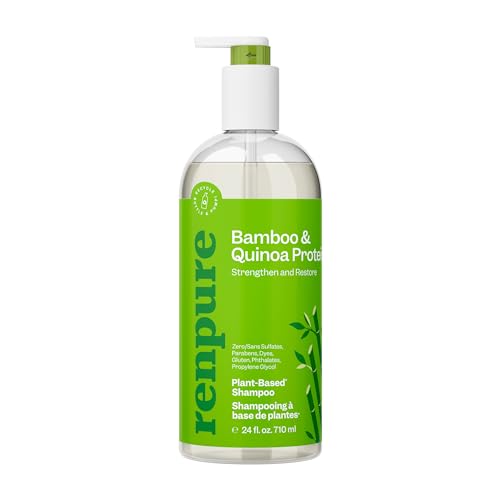 Image 1 of Default Title for the product RENPURE Bamboo & Quinoa Strengthening Shampoo for Dry/Damaged Hair 24oz