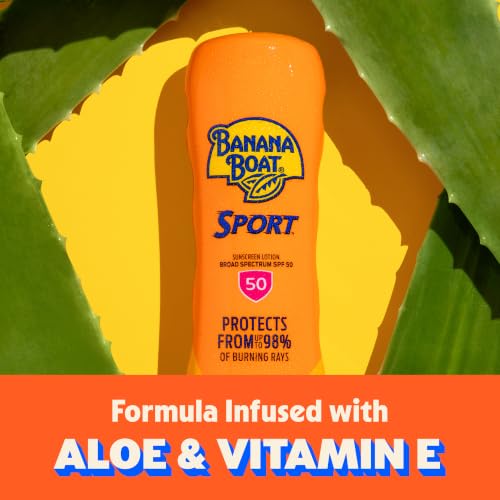 Image 2 of Banana Boat Sport SPF 50 Sunscreen Lotion, 8 Fl Oz