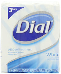 Thumbnail for Image 1 of Default Title for the product Dial Antibacterial Deodorant Soap, White, 4 Ounce, 9 Bars