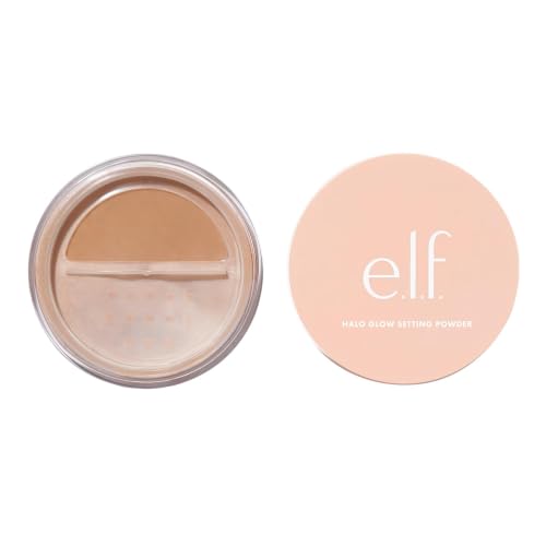 Image 5 of Medium Beige / 0.24 Ounce (Pack of 1) for the product e.l.f. Halo Glow Soft Focus Setting Powder