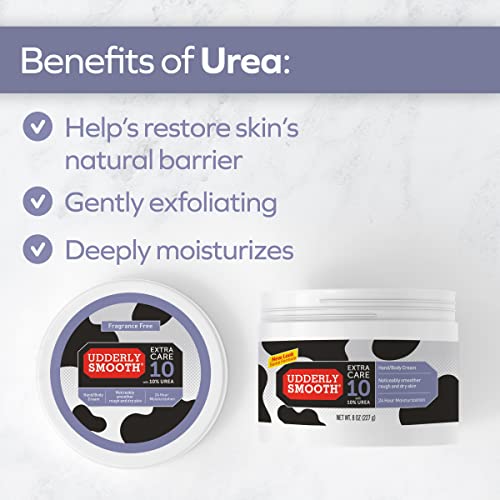 Image 5 of UDDERLY SMOOTH Extra Care Hand, Body & Foot Cream with 10% Urea, 8fl oz