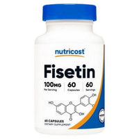 Thumbnail for Nutricost Fisetin Capsules 100 Mg 60 Count