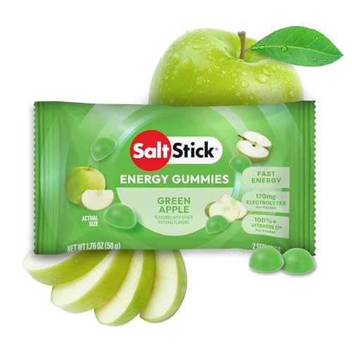 Image 3 of Green Apple / 10 for the product SaltStick Energy Chews Energy Gummies