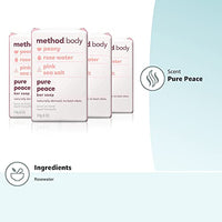 Thumbnail for Image 6 of Method Bar Soap, Pure Peace, 6 oz, 4 pack