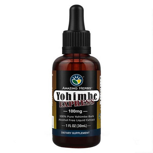 Amazing Herbs Black Seed Yohimbe Express Liquid Extract 1 oz