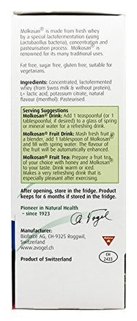 Thumbnail for Image 3 of A.Vogel Molkosan All-Natural Concentrated Whey Rich in L+ Lactic Acid - 16.9 oz
