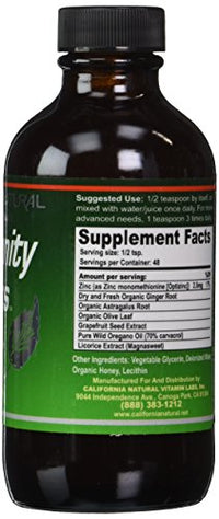 Thumbnail for Image 2 of California Natural Immunity Shots 4oz Bottle